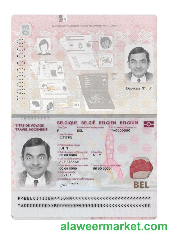 Belgium passport 2022-present